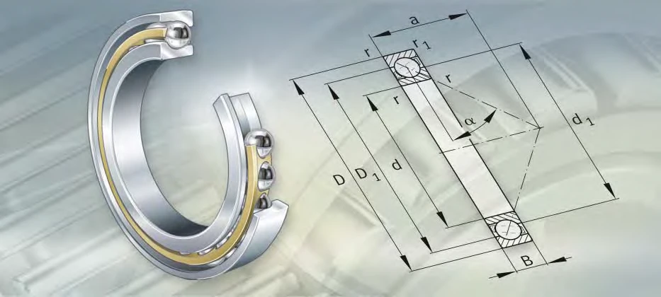 719850-MPB Single row angular contact ball bearings 719850-MPB Single row angular contact ball bearings